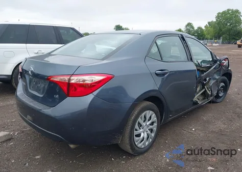 2017 Toyota Corolla Le z USA, uszkodzony, nr VIN 2T1BURHE3HC819314